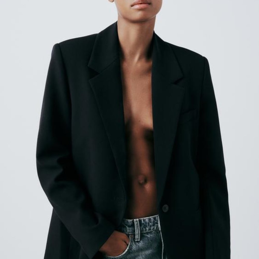 new zara blazer